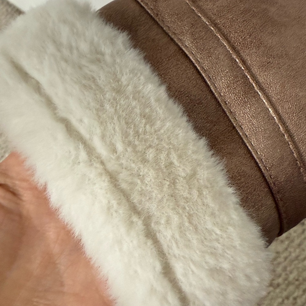 French Connection Shearling Jacket - Picture 5 of 11